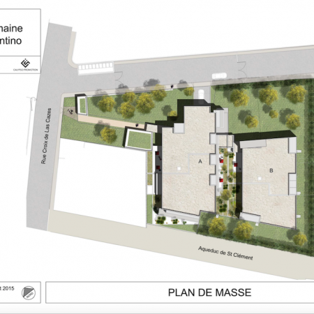 PLAN DE MASSE DOMAINE VERMENTINO